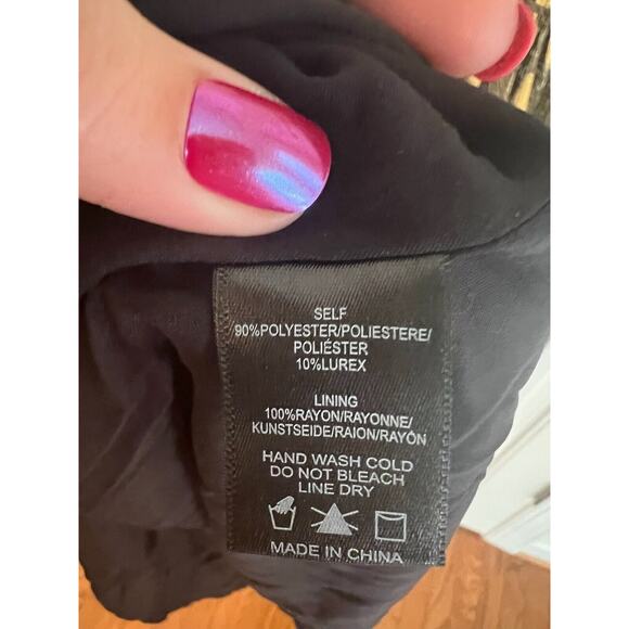 NWT Anthropologie Sunday in Brooklyn Confetti Shimmery‎ Halter Midi Dress Sz LP - Picture 7 of 7